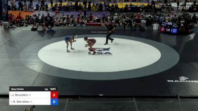 100 lbs Semis - Jaclyn Bouzakis, PA vs Angelica Serratos, CA