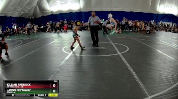 76 lbs Round 3 (6 Team) - Killian Paddock, CP Wrestling vs Jaxon Pettaway, FORGE