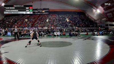 6A 113 lbs Cons. Round 1 - Ryan Fuhriman, Kuna vs Ilan Shank, Nampa