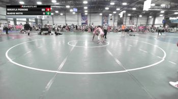 120 lbs Rr Rnd 1 - Mikayla Perkins, Indiana Athena vs Maeve Witte, Flickr Girlz