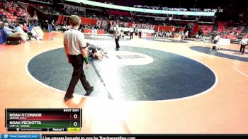 2A 150 lbs Champ. Round 1 - Noah O`Connor, Lemont (H.S.) vs Noah Pechotta, Cary (C.-Grove)