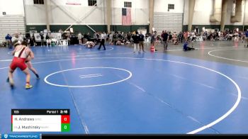 165 lbs Cons. Round 5 - Joey Mushinsky, Mary vs Holden Andrews, Western Wyoming College