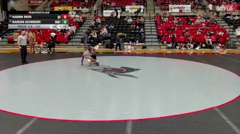 125 lbs Quarterfinal - Kaden Rios, Quincy vs Kaison Schreier, Unattached