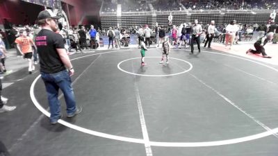 61 lbs Quarterfinal - Gino Amorosa, Black Fox Wr Ac vs Carter Whipps, Windy City WC