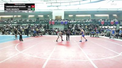 165 lbs Semifinal - Jonathan Wright-goodison, Hall vs Marc Maurath, Newtown