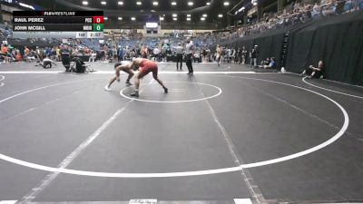 174 lbs Champ. Round 3 - John McGill, Morningside (Iowa) vs Raul Perez, Pratt Community College