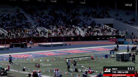 Watch High School Girls 4x100 Relay Prelims (Event 110) Heat 6 At 2026 Penn Relays