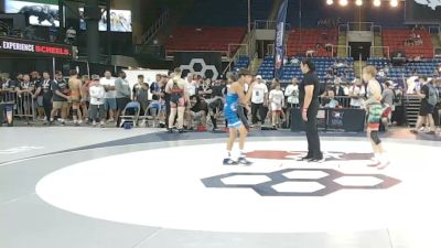 88 lbs Champ. Rd Of 32 - Isaac Kruse, Wisconsin vs Keian Linnell, Utah