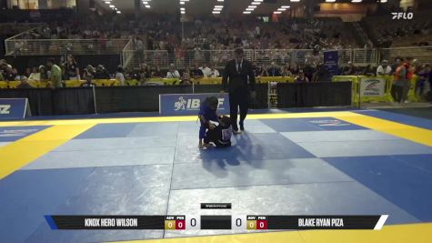 Blake Ryan Piza vs Knox Hero Wilson 2025 Pan Kids Jiu-Jitsu IBJJF Championship