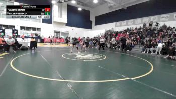 120 lbs Champ. Round 1 - Kilee Velasco, North Torrance vs Jaedis Brady, Esperanza