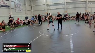 80 lbs Finals (2 Team) - David Wesierski, Killer Elite vs Deacon Vandyke, The Wrestling Mill