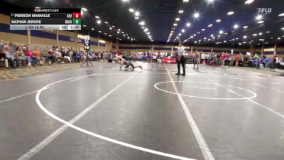 141 lbs C Of 16 #2 - Pierson Manville, Arizona State vs Nathan Jerore, Michigan