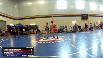 150 lbs Champ. Round 1 - Christopher Casler, Legends Of Gold Wrestling vs Jack Davis, Contenders Wrestling Academy