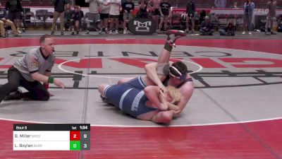 285 lbs Round Of 16 - Baily Miller, Brookville Area vs Luke Boylan, Burrell