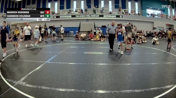 76 lbs Finals (8 Team) - Daemeon Coleman, MF Purge Elite vs Maddox Rodgers, Buxton