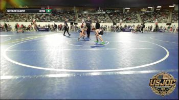 80 lbs Consi Of 16 #2 - Crew Vandersee, Weatherford Youth Wrestling vs Snyder Kurtz, SlyFox Wrestling Academy