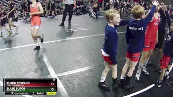 95 lbs Round 4 (6 Team) - Blaze Burch, Oklahoma Elite vs Austin Toscano, Team Texas Red