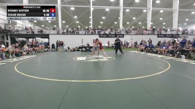 115 lbs Sydney Stifter, Missouri vs Chloe Skiles, Illinois