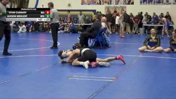 113 lbs Quarterfinal - Ryan Cassady, West Liberty vs Jaxson Mehlert, Benton Community