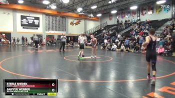 N-10 lbs 1st Place Match - Steele Shedek, North Liberty Wrestling Club vs Sawyer Webber, Wilton Wrestling Club