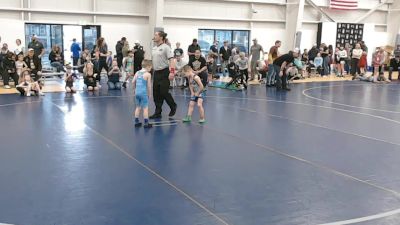45 lbs Quarters - Jayden Powell, Inland Northwest Wrestling Training Center vs Ledger Reid, East Idaho Elite Wrestling Club
