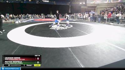 135 lbs Cons. Round 2 - Payton Redfield, Ascend Wrestling Academy vs Jackson Kerns, Askeo International Mat Club