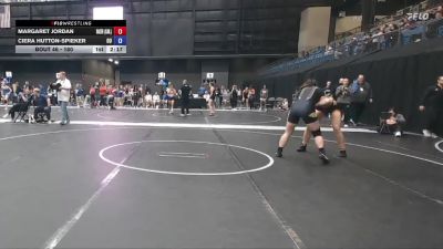 180 lbs Quarterfinal - Margaret Jordan, Baker University vs Ciera Hutton-Spieker, Ottawa University