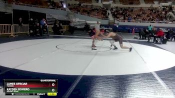 D1-175 lbs Quarterfinal - James Ofeciar, Tucson vs Kayden Romero, Desert Ridge