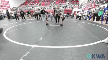 40 lbs Consolation - Ronan Scott, Blanchard Wrestling Club vs Hank Shattuck, Harrah Little League Wrestling