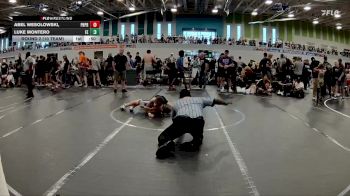 64 lbs Round 2 (10 Team) - Abel Wesolowski,, Panhandle Pitbulls vs Luke Montero, Eagle Empire