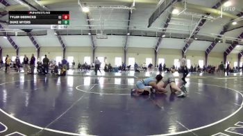 165 lbs Cons. Round 2 - Duke Myers, Michigan State vs Tyler Deericks, Kent State