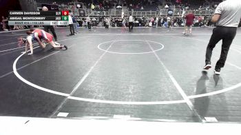 118 lbs Final - Carmen Davidson, SlyFox Wr Ac vs Abigail Montgomery, Jackson County