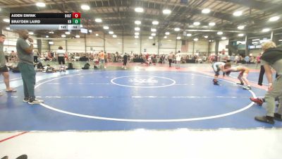 120 lbs Rr Rnd 2 - Aiden Swink, 84 Athletes Black - HSB vs Brayden Laird, Kraken Black - HSB