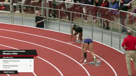 Women's 400m Open, Prelims 2