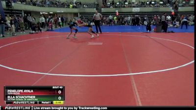 105 lbs Round 2 - Penelope Ayala, Team Nazar vs Ella Schachtner, Victory School Of Wrestling