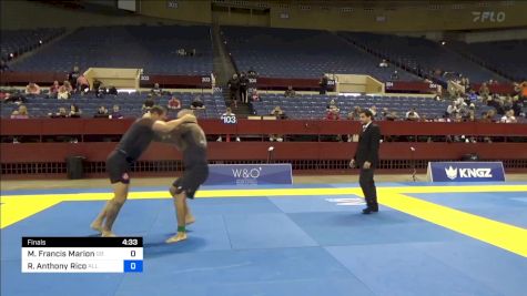 Michael Francis Marion vs Ruben Anthony Rico 2024 Pan IBJJF Jiu-Jitsu No-Gi Championship