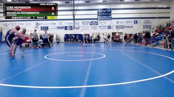 165 lbs Cons. Round 3 - Nicholas Hockersmith, Mannford vs Luke McPherson, METRO CHRISTIAN