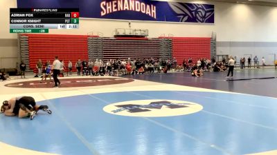 133 lbs Cons. Semi - Adrian Fox, Randolph vs Connor Knight, Pennsylvania College Of Technology