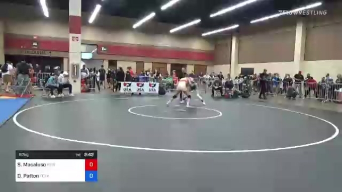 57 kg Round Of 32 - Sofia Macaluso, New York vs Devin Patton, Texas ...