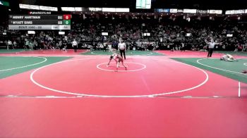 58 lbs Cons. Round 5 - Henry Hartman, BUC2 vs Wyatt Sims, GGBA