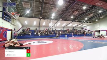 180 lbs Rr Rnd 1 - Reyleigh Liles, Broken Arrow vs Laney Horine, Cleveland