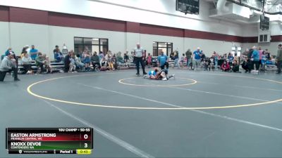 50-55 lbs 5th Place Match - Easton Armstrong, Franklin Central WC vs Knoxx Devoe, Contenders WA