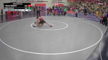106 lbs Cons. Round 6 - Micah Bennett, Camas vs Owen Hosch, Sunset