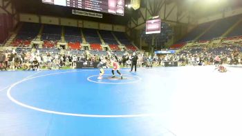 100 lbs Cons 32 #2 - Chasey Karabell, Colorado vs Alexa Rodriguez Lopez, Texas