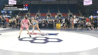 145 lbs Cons. Sub-quarters - Ryen Hickey, Colorado vs Hayden Bratland, Iowa