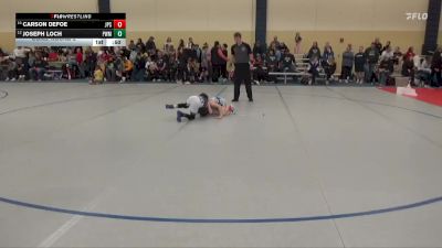 60 lbs Cons. Round 2 - Carson DeFoe, Jack Pine Savage vs Joseph Loch, Pursuit Wrestling Minnesota