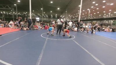 72 lbs Round 3 (6 Team) - Zak Horn, The Outsiders vs Esa Hannigan, Team Tugman WC