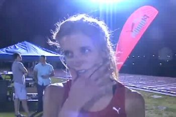 Sarah Madebach Steeplechase winner
