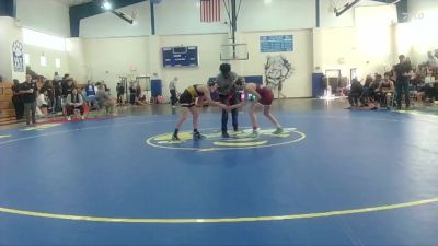106 lbs Cons. Round 3 - Tyler Thomas, East Central High School vs Ryan Willis, D`Iberville High School