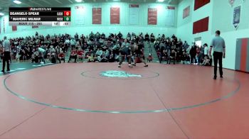 285 lbs Semifinal - Maveric Milnar, West Geauga vs DeAngelo Spear, Canton South